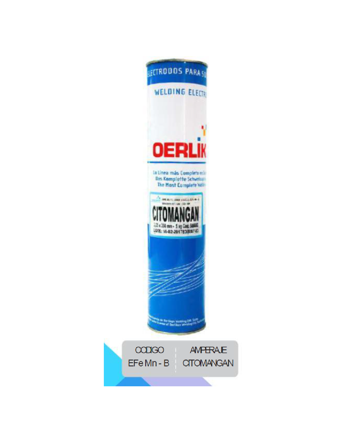 ELECTRODOS OERLIKON EFeMn-B