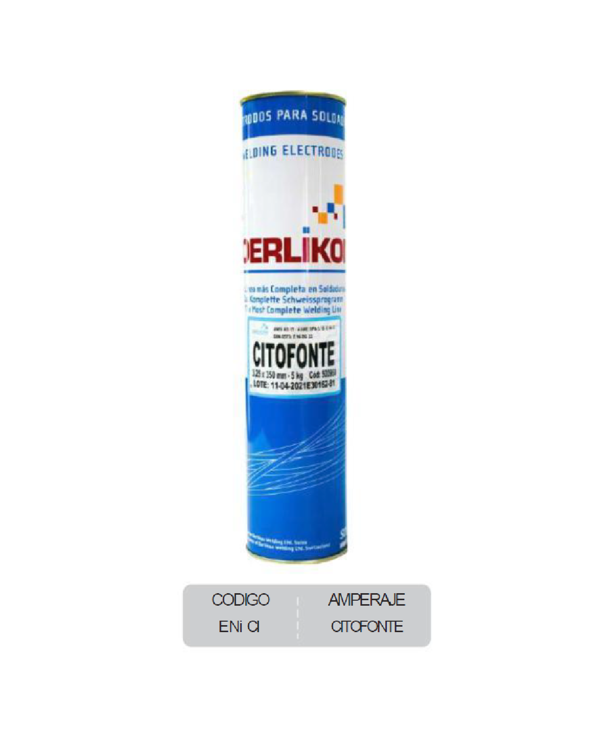 ELECTRODOS OERLIKON ENiCI